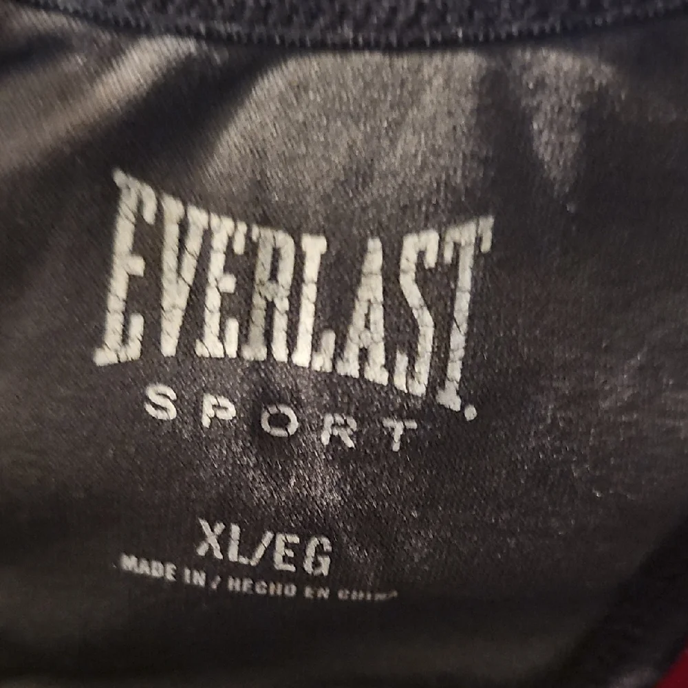 Everlast Heathered Gray Black Accent Racerback Sports Bra Size Xlarge